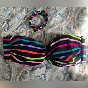 NWOT Victoria’s Secret Bandeau Bikini Top